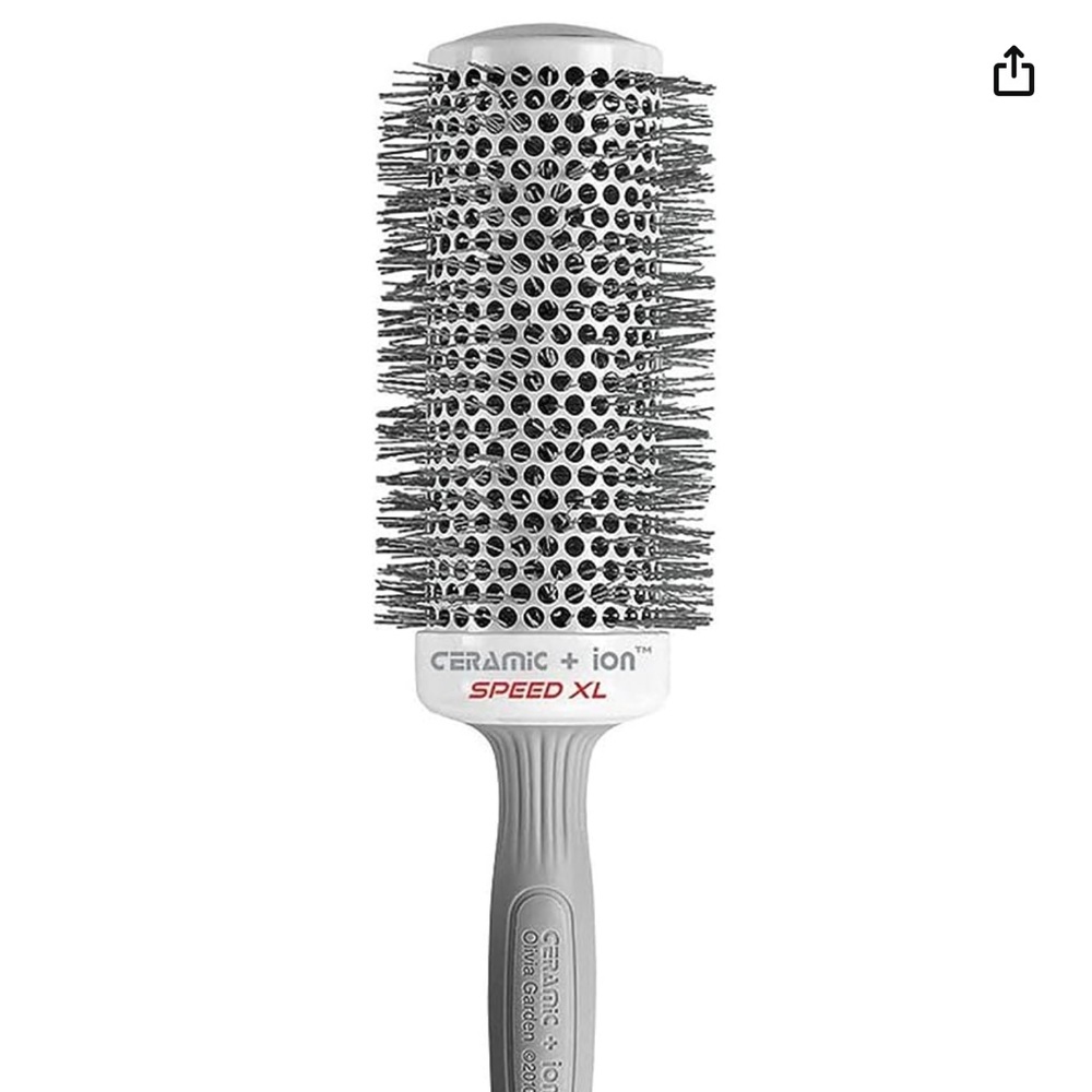 NWOT Olivia Garden Ceramic + Ion Speed XL Extra-Long Barrel Hair Brush